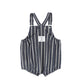 LE BOURDON NAVY STRIPED DENIM ROMPER