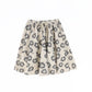 BAMBOO BEIGE LEOPARD FLARE SKIRT