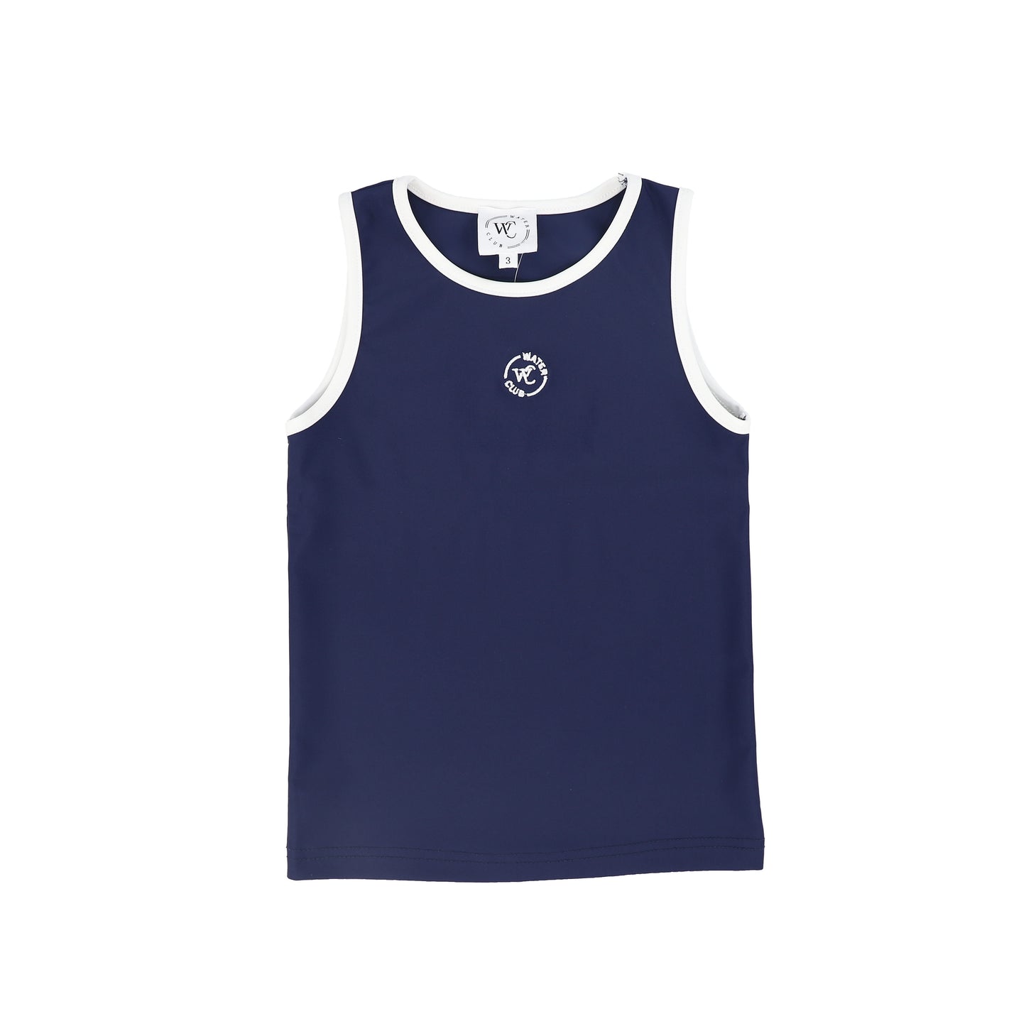 WATER CLUB NAVY EMBROIDERED TANK SET