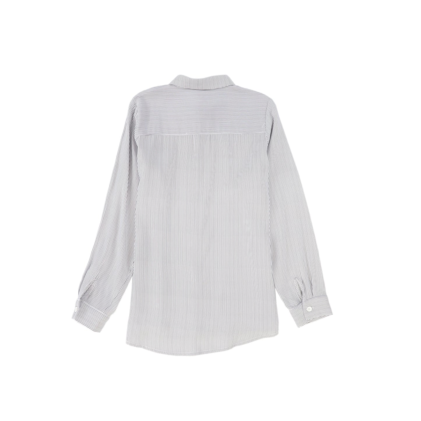 LE BOURDON NAVY/WHITE COLLAR BLOUSE