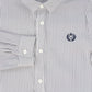 LE BOURDON NAVY/WHITE COLLAR BLOUSE