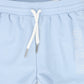 WATER CLUB LIGHT BLUE OUTLINE LOGO SHORTS SET