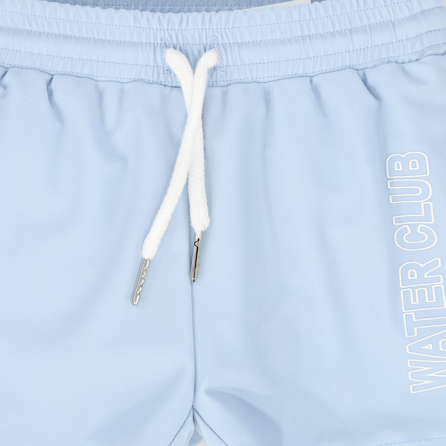 WATER CLUB LIGHT BLUE OUTLINE LOGO SHORTS SET