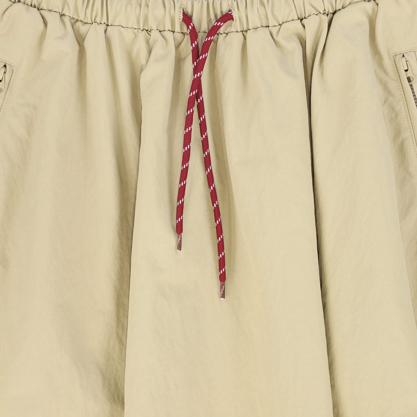 VALENTINA TAN DRAWSTRING MAXI SKIRT [FINAL SALE]