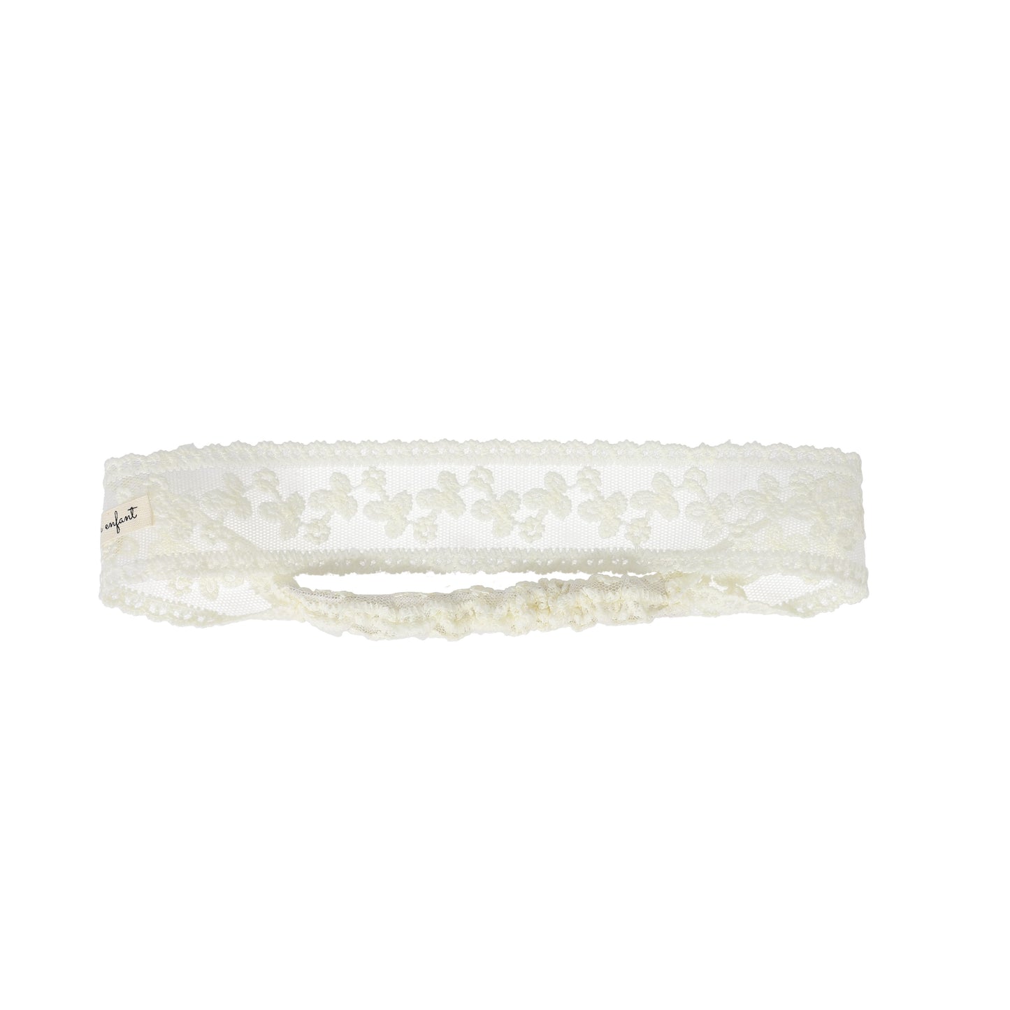 LA ENFANT CREAM LACE SOFT HEADBAND [FINAL SALE]