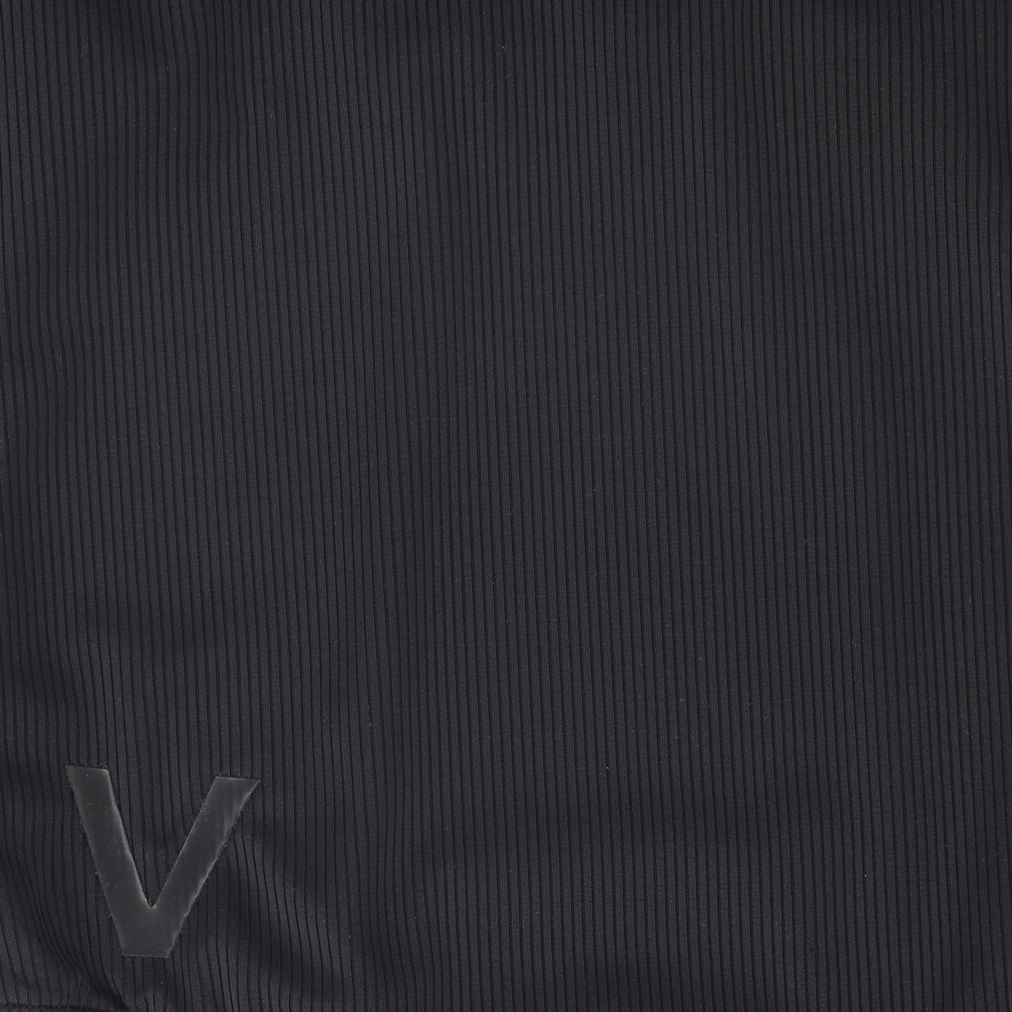 VALENTINA BLACK RIBBED SWIMSUIT