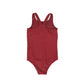 VALENTINA BERRY RIBBED SWIMSUIT