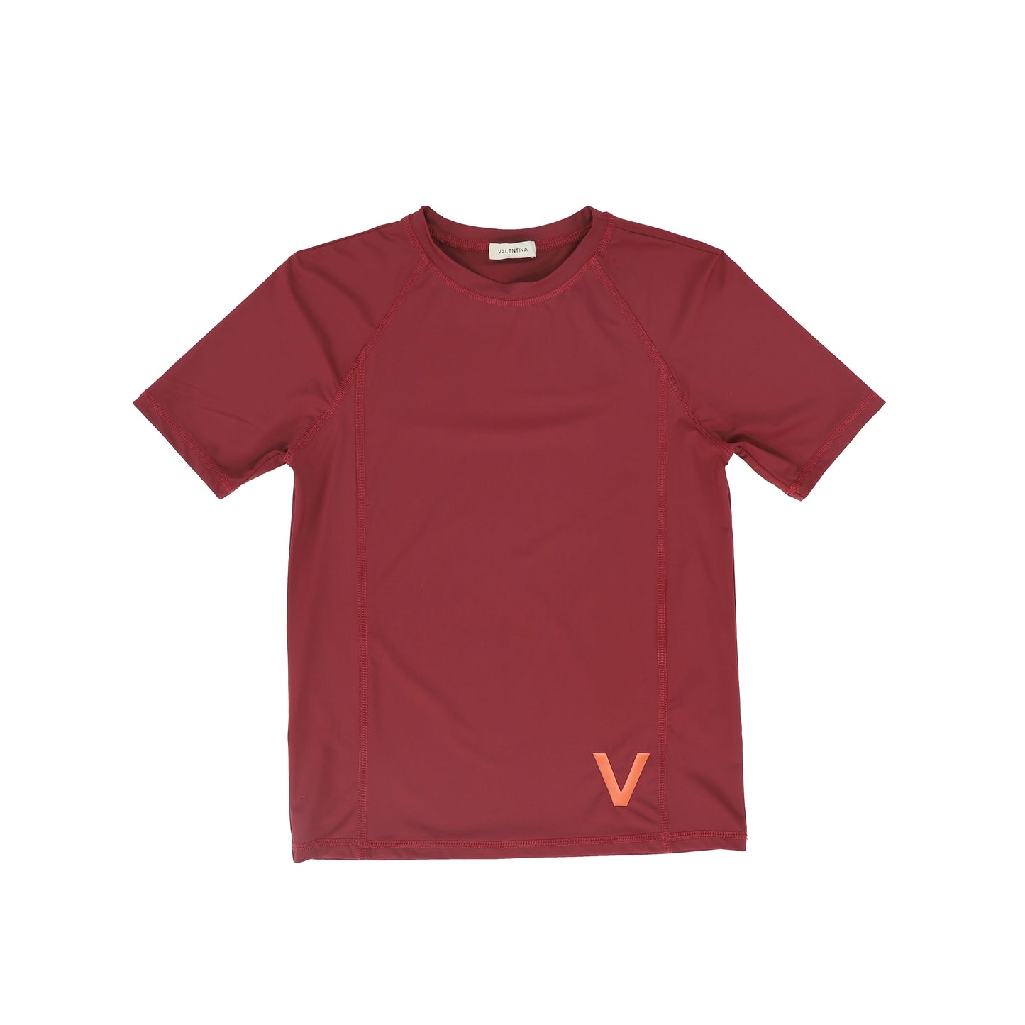 VALENTINA BERRY SEAMED SWIM SS SHIRT