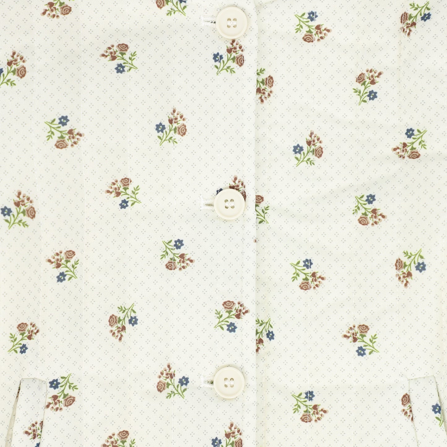 BACE COLLECTION FLORAL QUILTED BUTTON JACKET