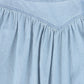 VALENTINA LIGHT BLUE V WAIST DENIM SKIRT [FINAL SALE]