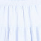 BAMBOO LIGHT BLUE STITCHED LINEN MAXI SKIRT