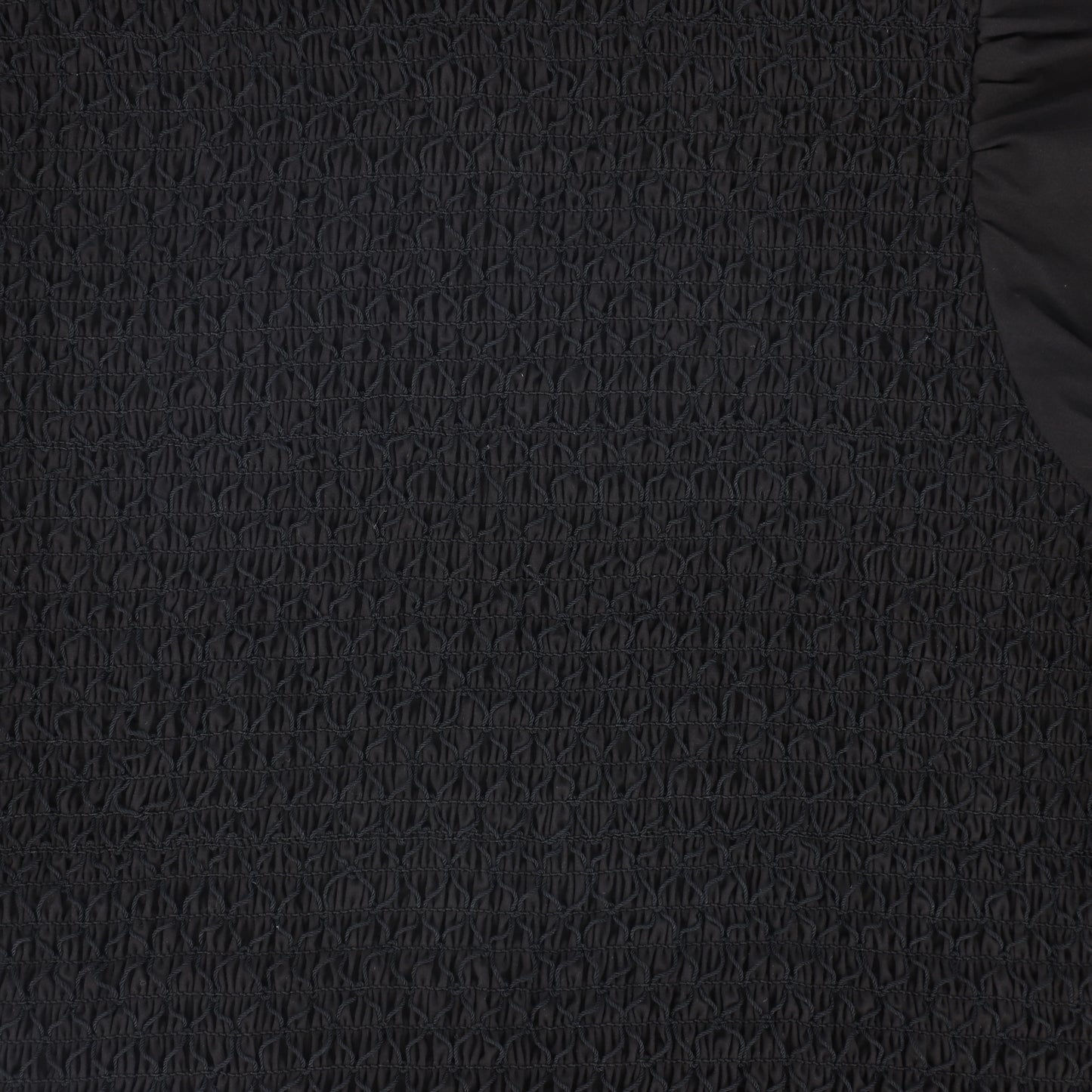 VALENTINA BLACK SMOCK BLOUSE