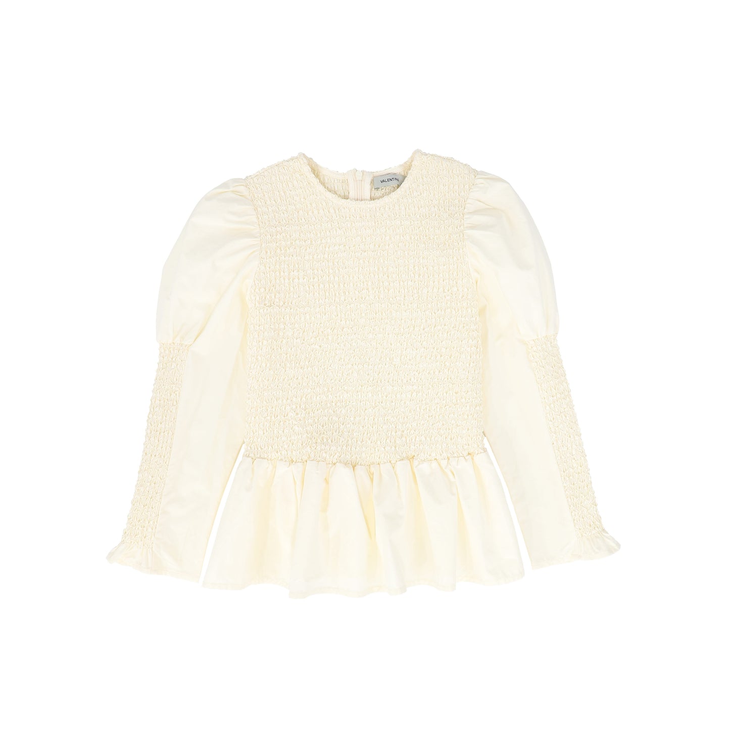 VALENTINA CREAM SMOCK BLOUSE