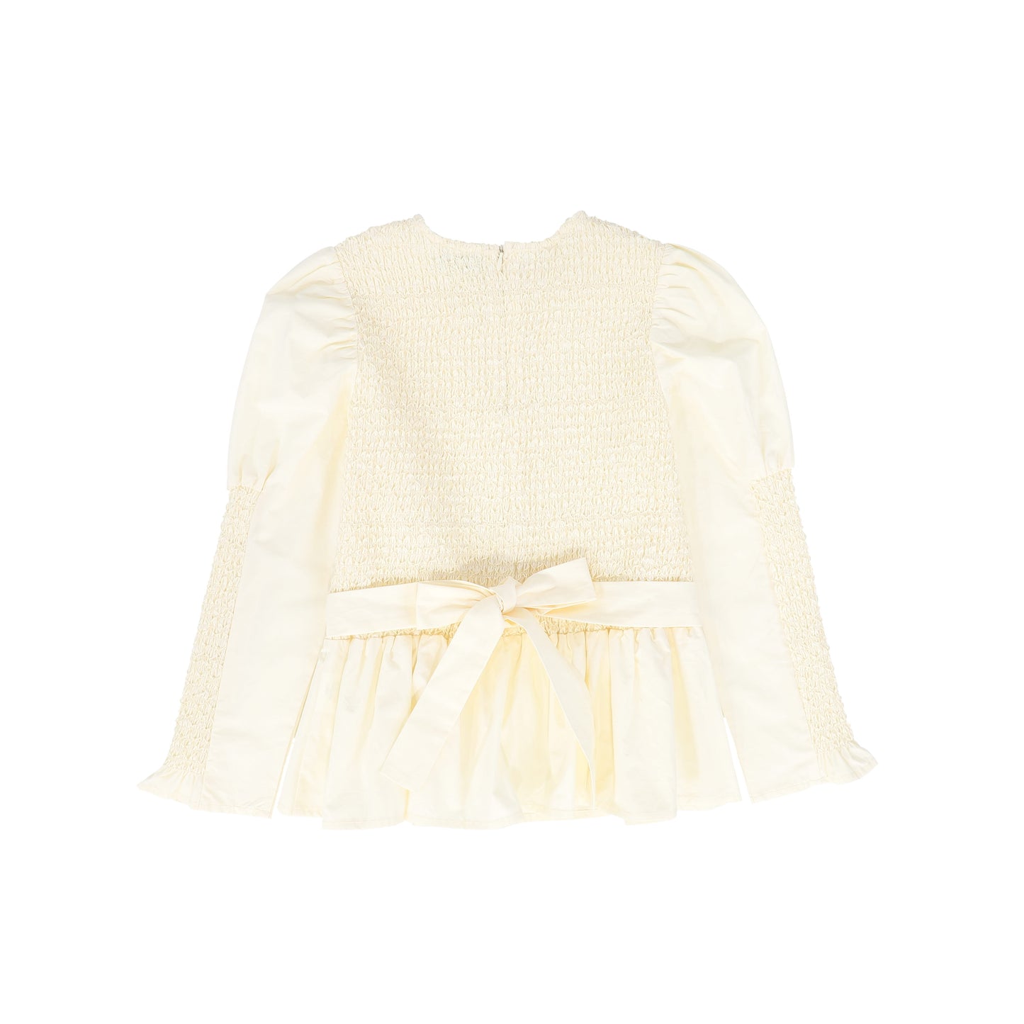 VALENTINA CREAM SMOCK BLOUSE