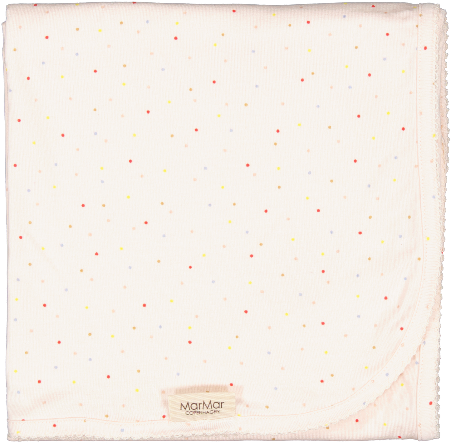 MARMAR COPENHAGEN PEACH DOTTED BLANKET [FINAL SALE]