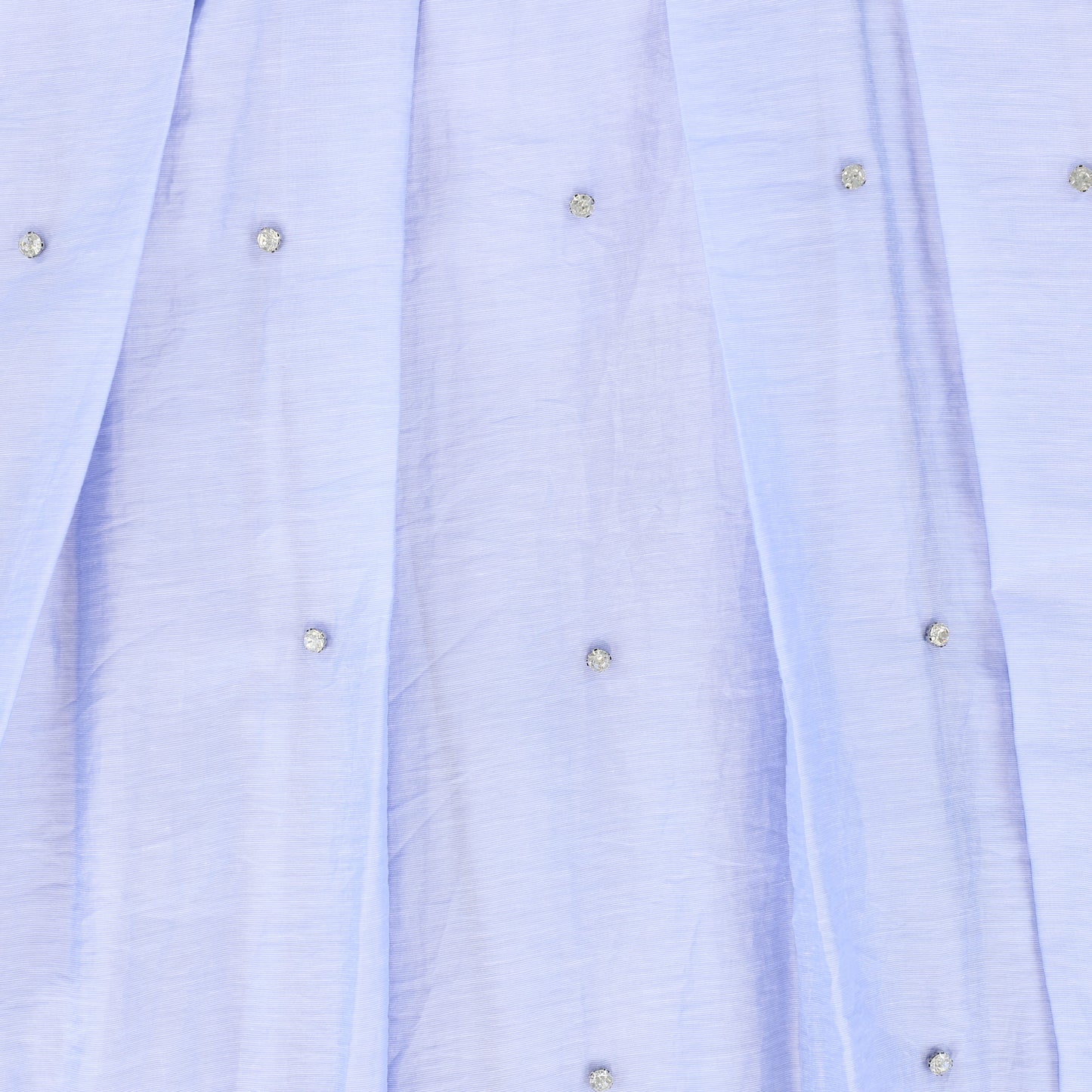 VALENTINA LIGHT BLUE DIAMOND EMBELLISHED SKIRT