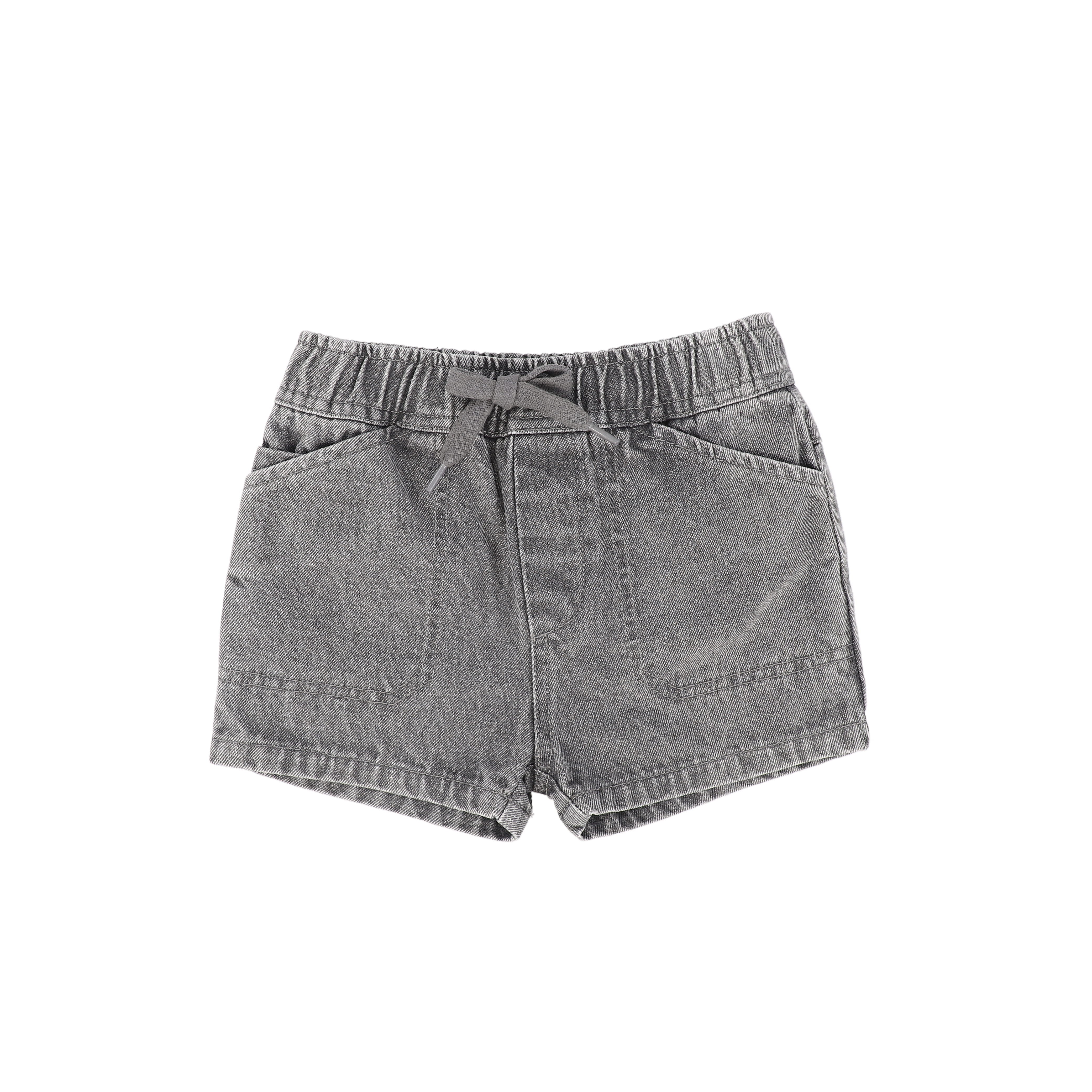 LE BOURDON GREY DENIM POCKET SHORTS [FINAL SALE] – Luibelle