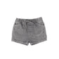 LE BOURDON GREY DENIM POCKET SHORTS