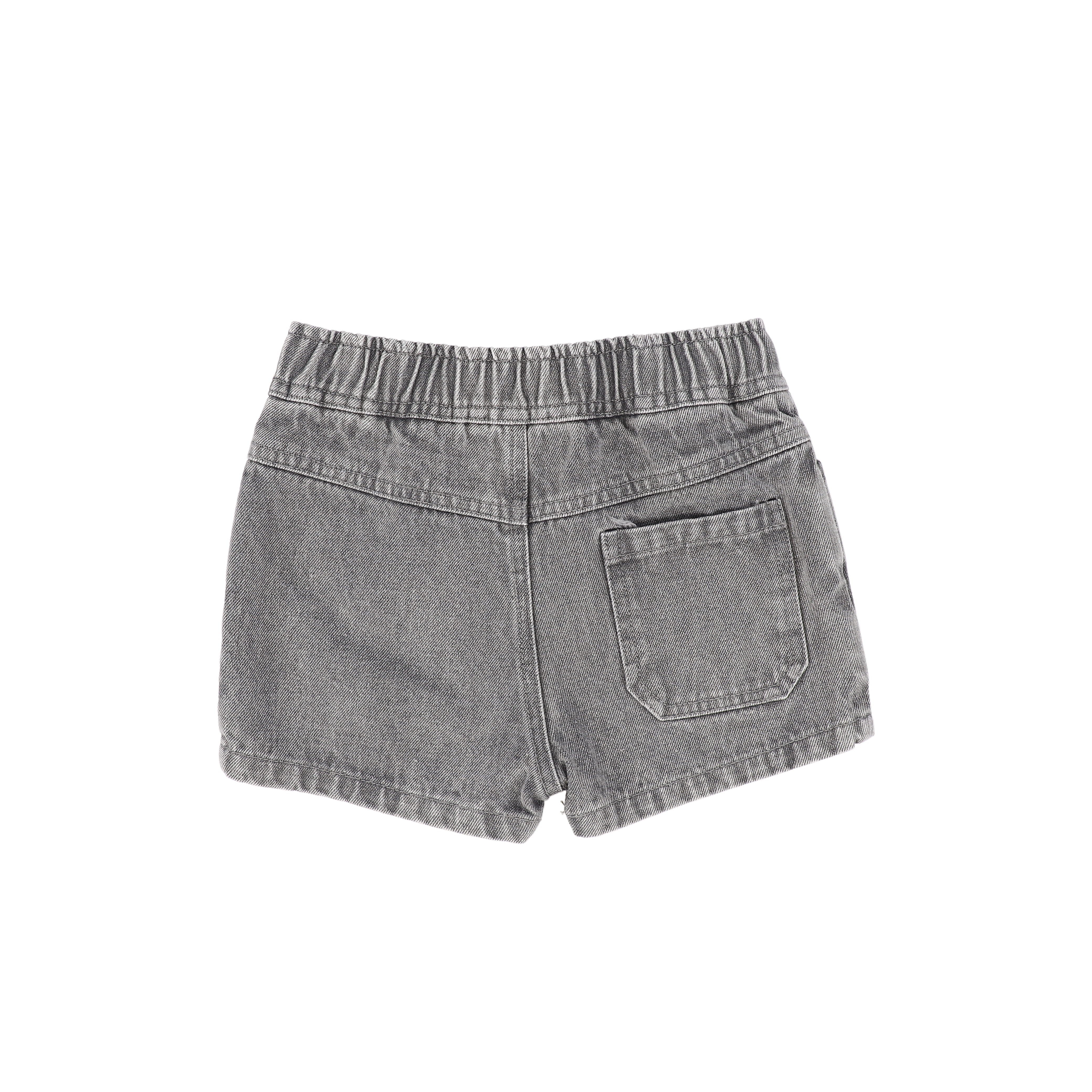 LE BOURDON GREY DENIM POCKET SHORTS [FINAL SALE] – Luibelle