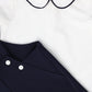 LE BOURDON NAVY BUTTON OVERALL SET