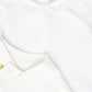 LE BOURDON IVORY BUTTON OVERALL SET