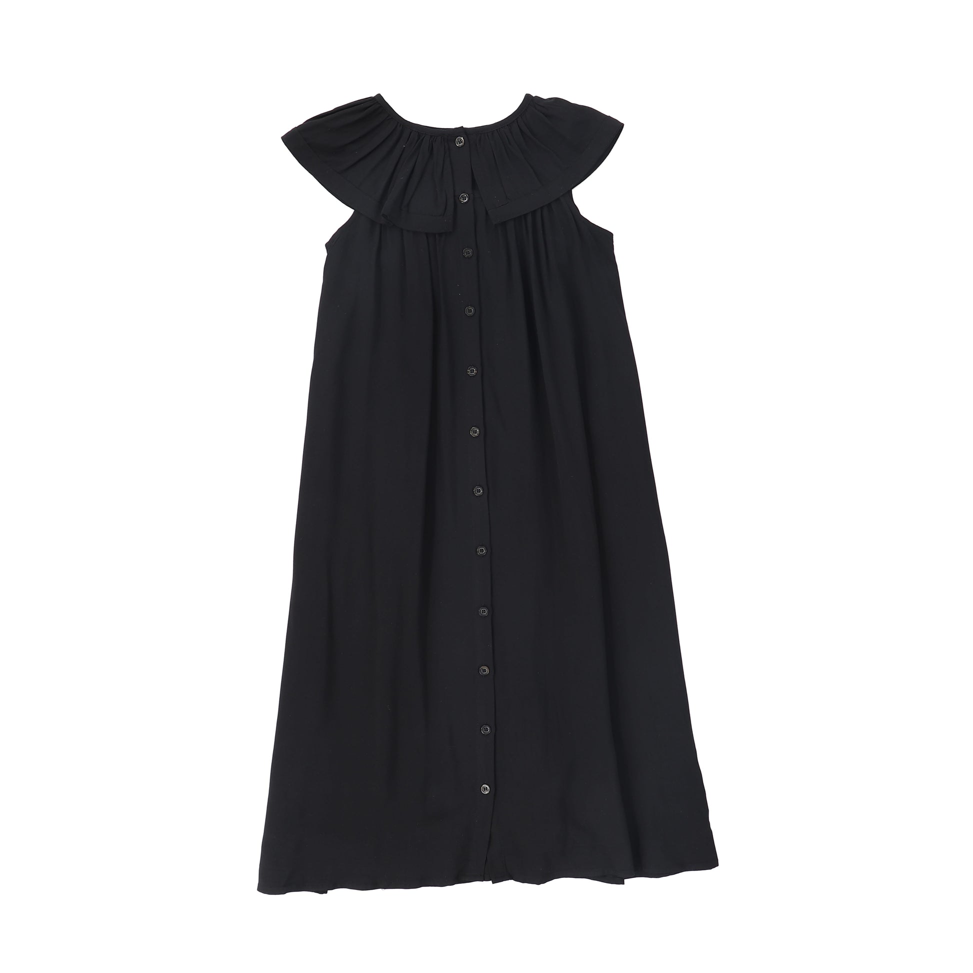 black layered maxi dress Opulent Halterneck Layered Maxi Dress Black