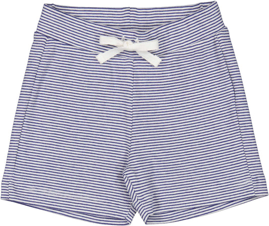 MARMAR COPENHAGEN BLUE/WHITE STRIPE SHORTS