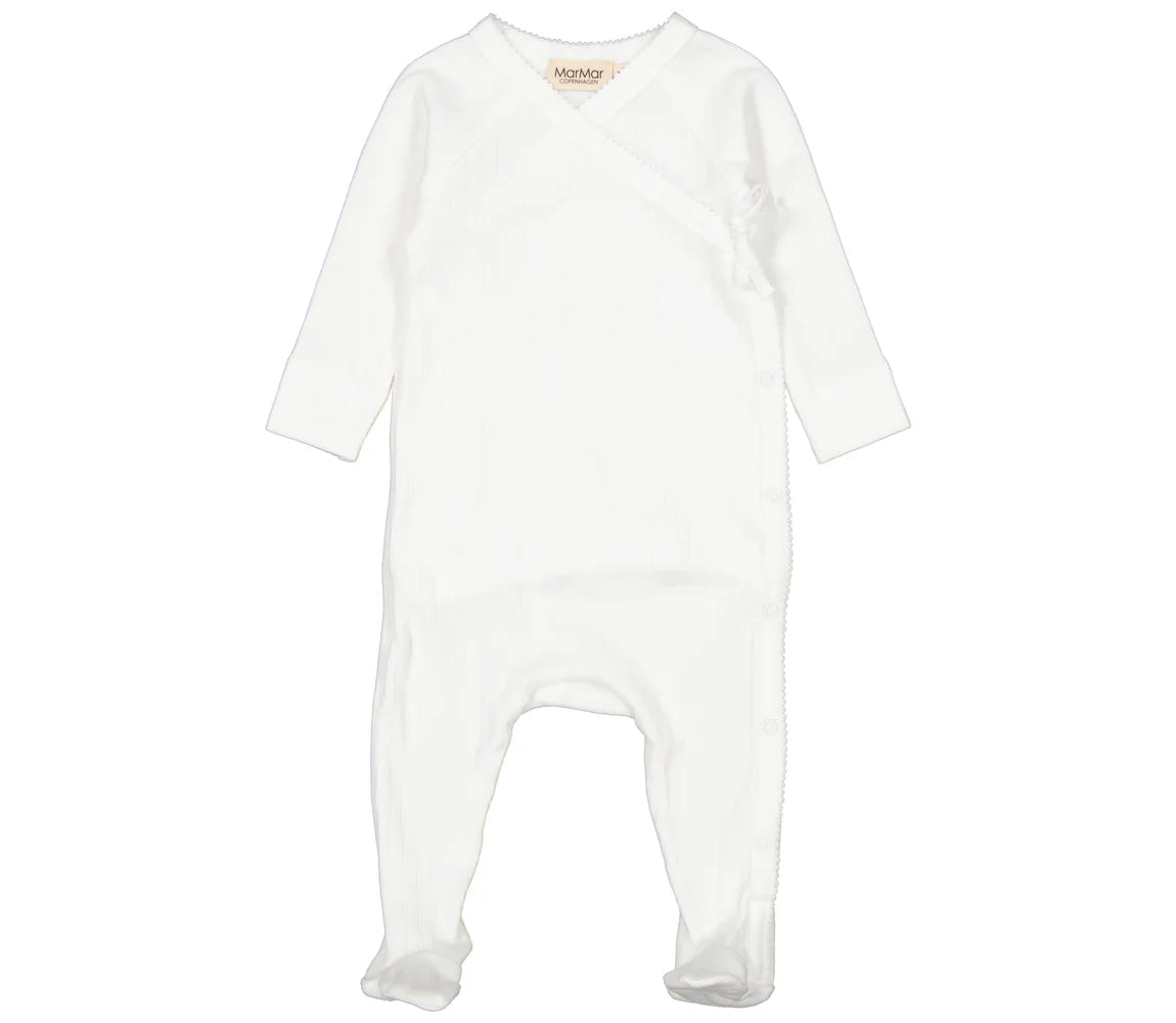 MARMAR COPENHAGEN WHITE POINTELLE FOOTIE