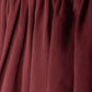 PHIL AND PHOEBE BURGUNDY DENIM FLARE SKIRT
