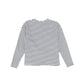 VALENTINA NAVY STRIPED LOGO T-SHIRT [FINAL SALE]