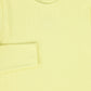 VALENTINA YELLOW RIBBED LOGO PATCH T-SHIRT