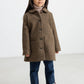 MARMAR COPENHAGEN BROWN HOUNDSTOOTH GIRLS JACKET