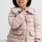 MARMAR COPENHAGEN LIGHT PINK COLLAR PUFFER JACKET