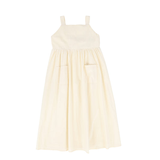 BACE COLLECTION CREAM POCKET MAXI JUMPER