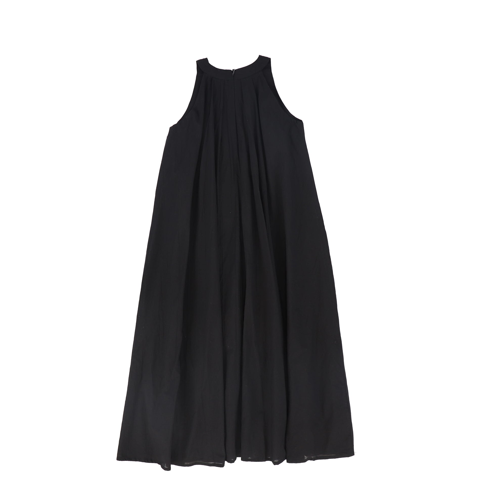 Black Pleated Gauze Maxi Dress | Size 4 by Bace Collection Black Pleated Gauze Maxi Dress | Size 4 by Bace Collection