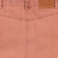 BAMBOO MAUVE DENIM SIDE POCKET MAXI SKIRT