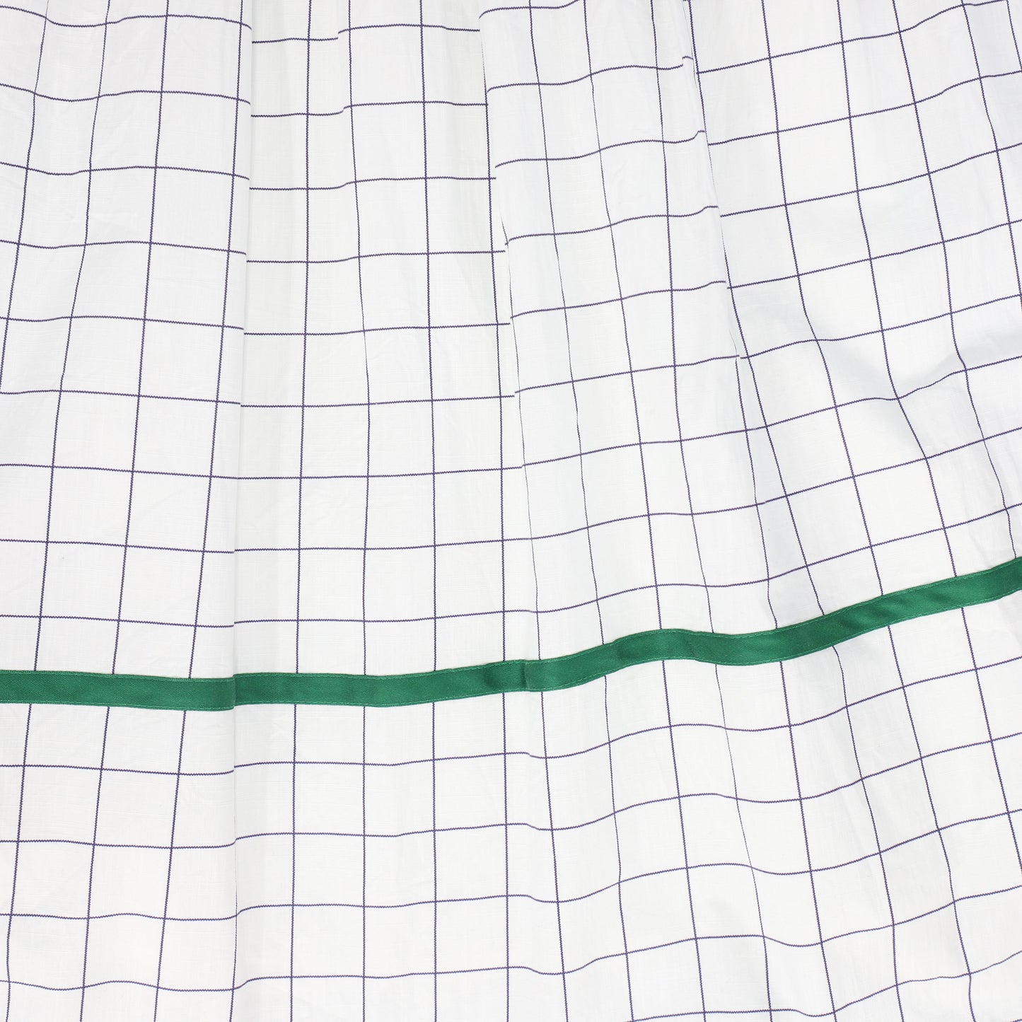 BAMBOO WHITE GATHERED COLLAR MIDI DRESS