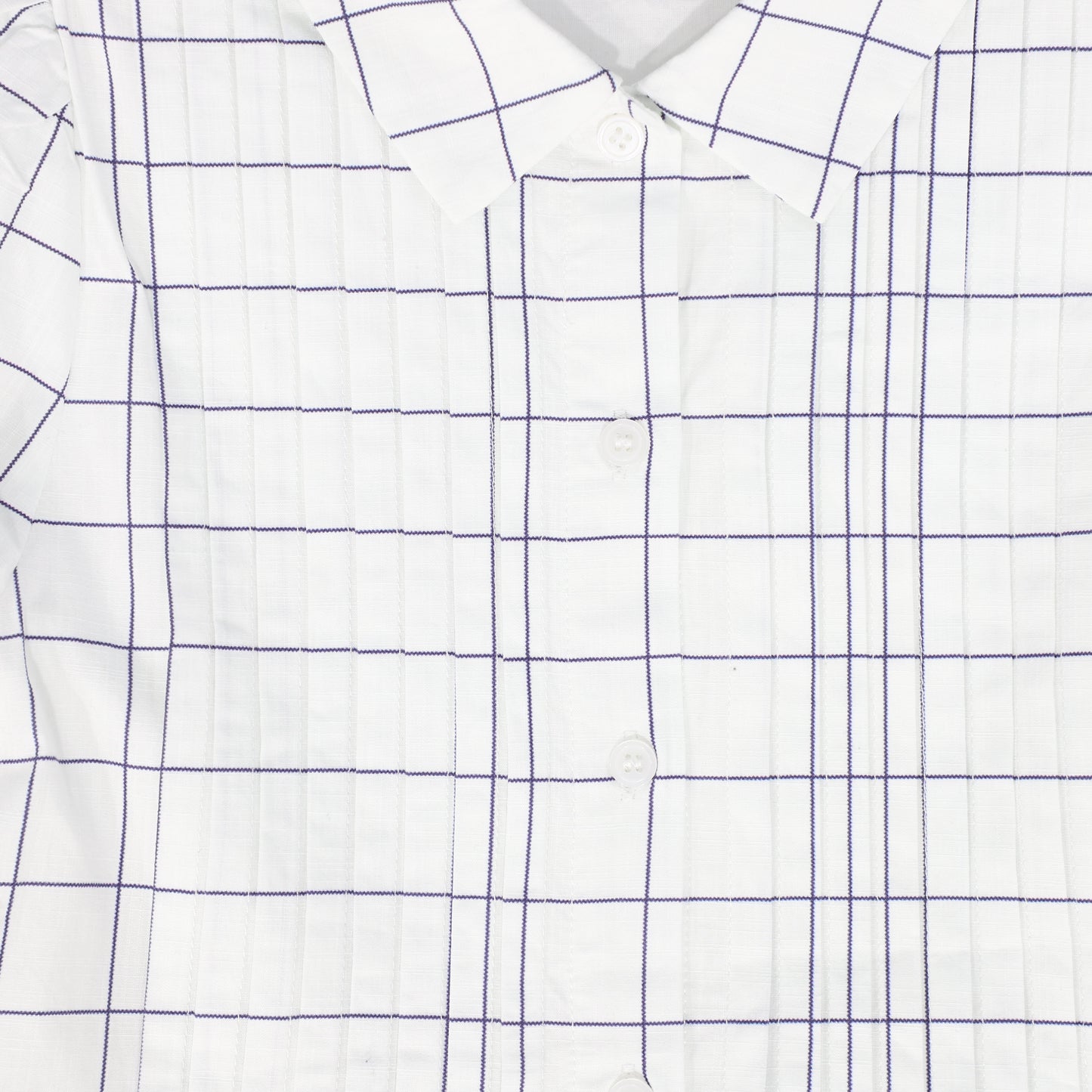 BAMBOO WHITE GATHERED COLLAR MIDI DRESS