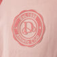 VIBE PINK VINTAGE PRINT ON TONAL T-SHIRT