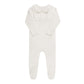 ELY'S & CO IVORY BOY EMBROIDERED COLLAR OVERALL SET [FINAL SALE]