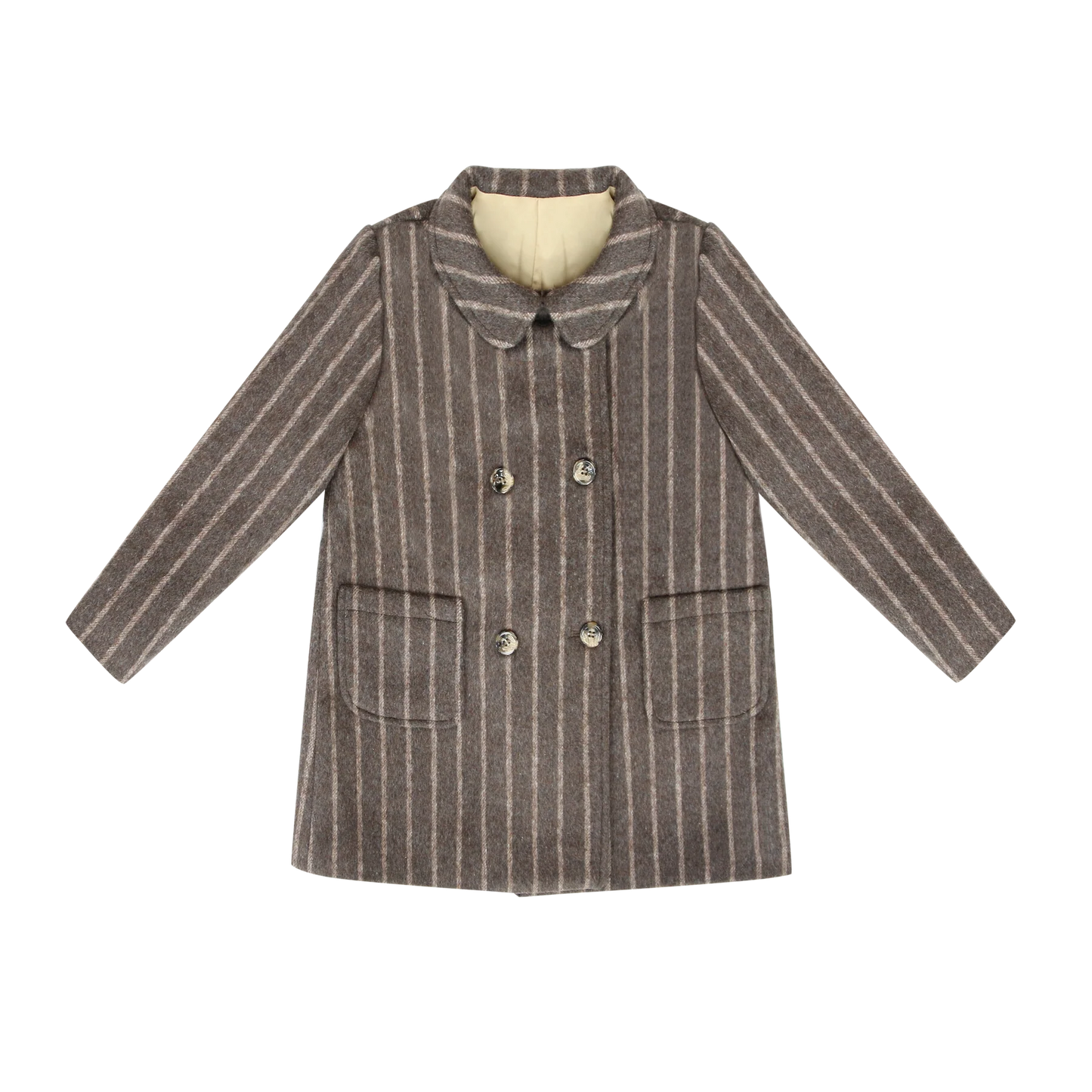 COCO BLANC MOCHA DOUBLE BREASTED COAT