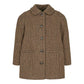 MARMAR COPENHAGEN BROWN HOUNDSTOOTH GIRLS JACKET