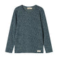 MARMAR COPENHAGEN TEAL LEOPARD L/S T-SHIRT