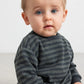 MARMAR COPENHAGEN FOREST GREEN STRIPE SWEATER