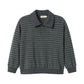 MARMAR COPENHAGEN FOREST GREEN STRIPE COLLAR SWEATER