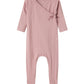 MARMAR COPENHAGEN DEEP PINK RIBBED WRAP FOOTIE