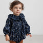MARMAR COPENHAGEN NAVY FRENCH FLOWER ROMPER