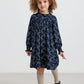 MARMAR COPENHAGEN NAVY FRENCH FLOWER COLLAR DRESS