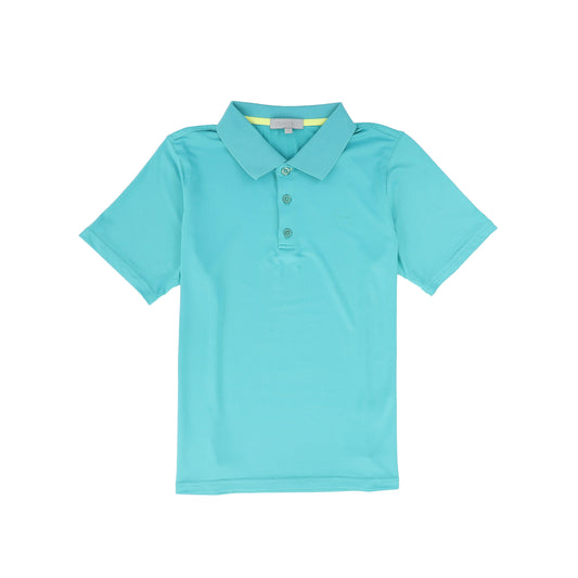 BACE COLLECTION TEAL SS LOGO POLO