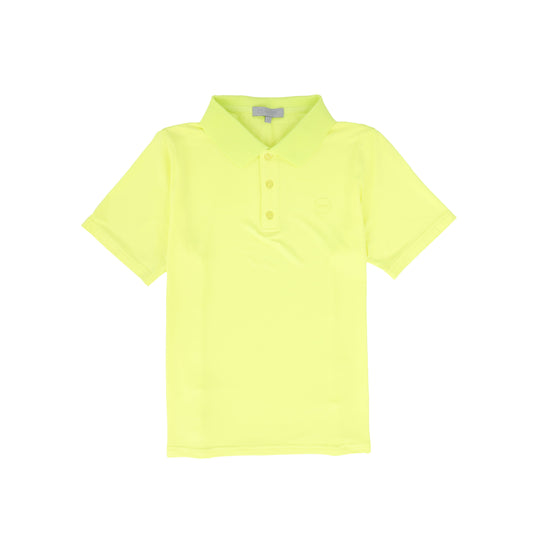 BACE COLLECTION YELLOW SS LOGO POLO